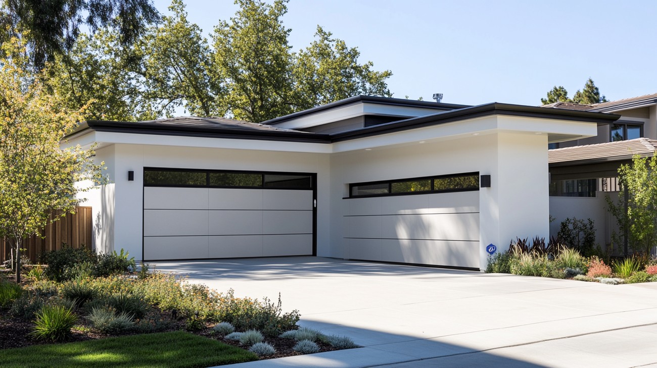 Modern Steel Garage Doors photo
