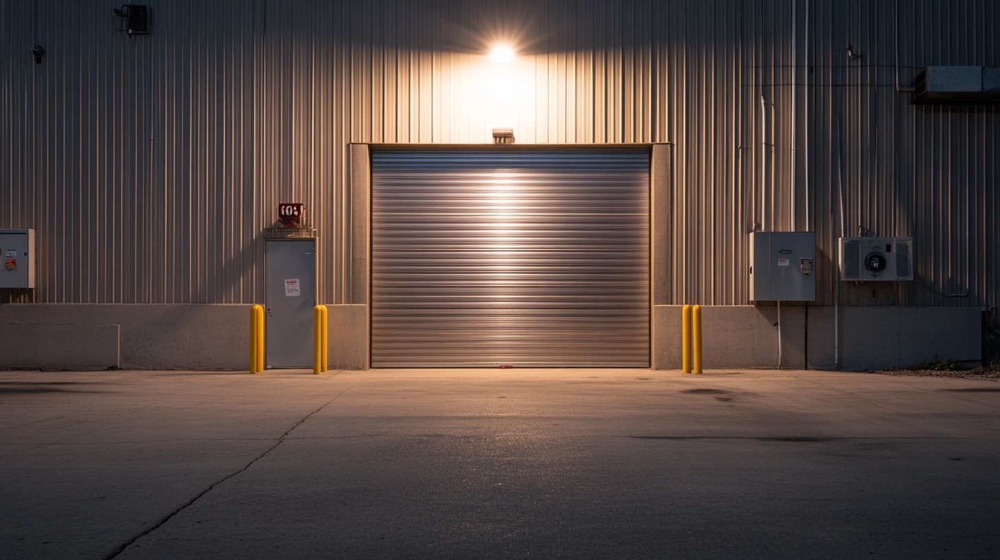 steel roll up garage doors near you