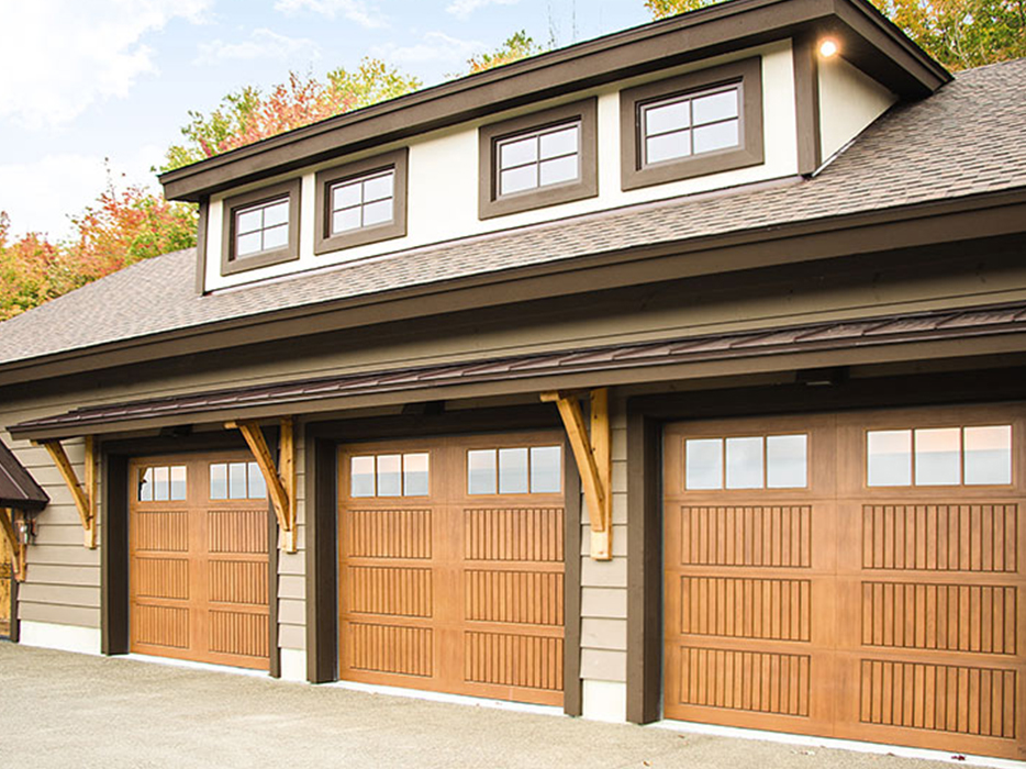 If you prefer a more modern appearance, it’s hard to beat the aesthetic appeal of Wayne Dalton. With designer fiberglass, steel and wood garage and carriage house doors, you can get the look you love at a great deal.